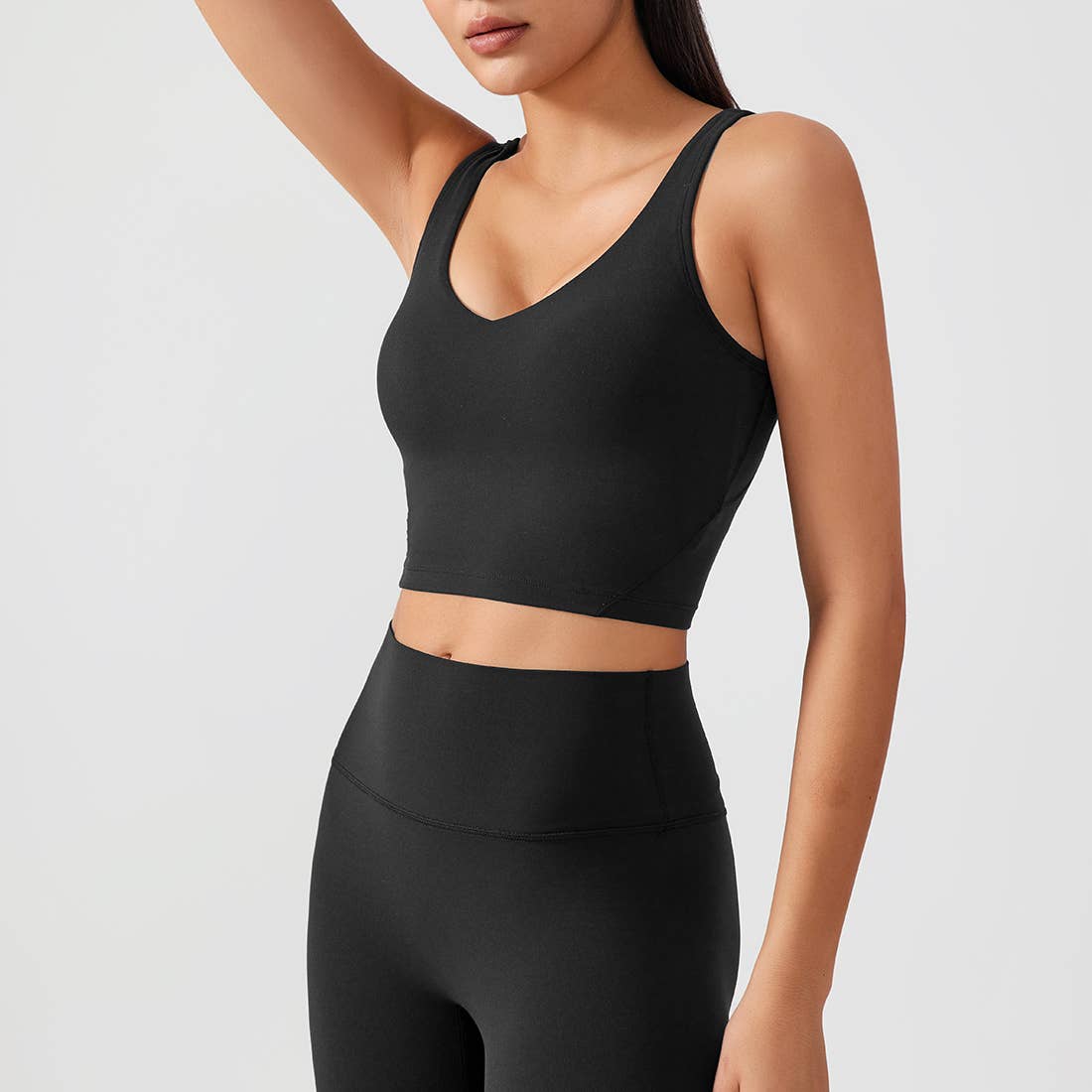 V-Neck Padded Sport Tank