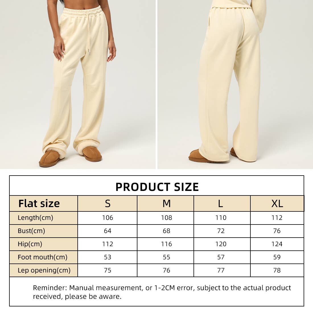 Wide-Leg Drawstring Sport Pants