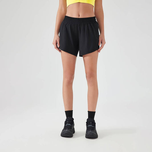 Elastic Waist Pocket Sport Shorts