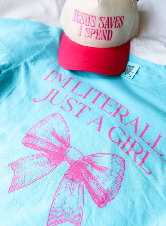 I'm Just a Girl Graphic Tee