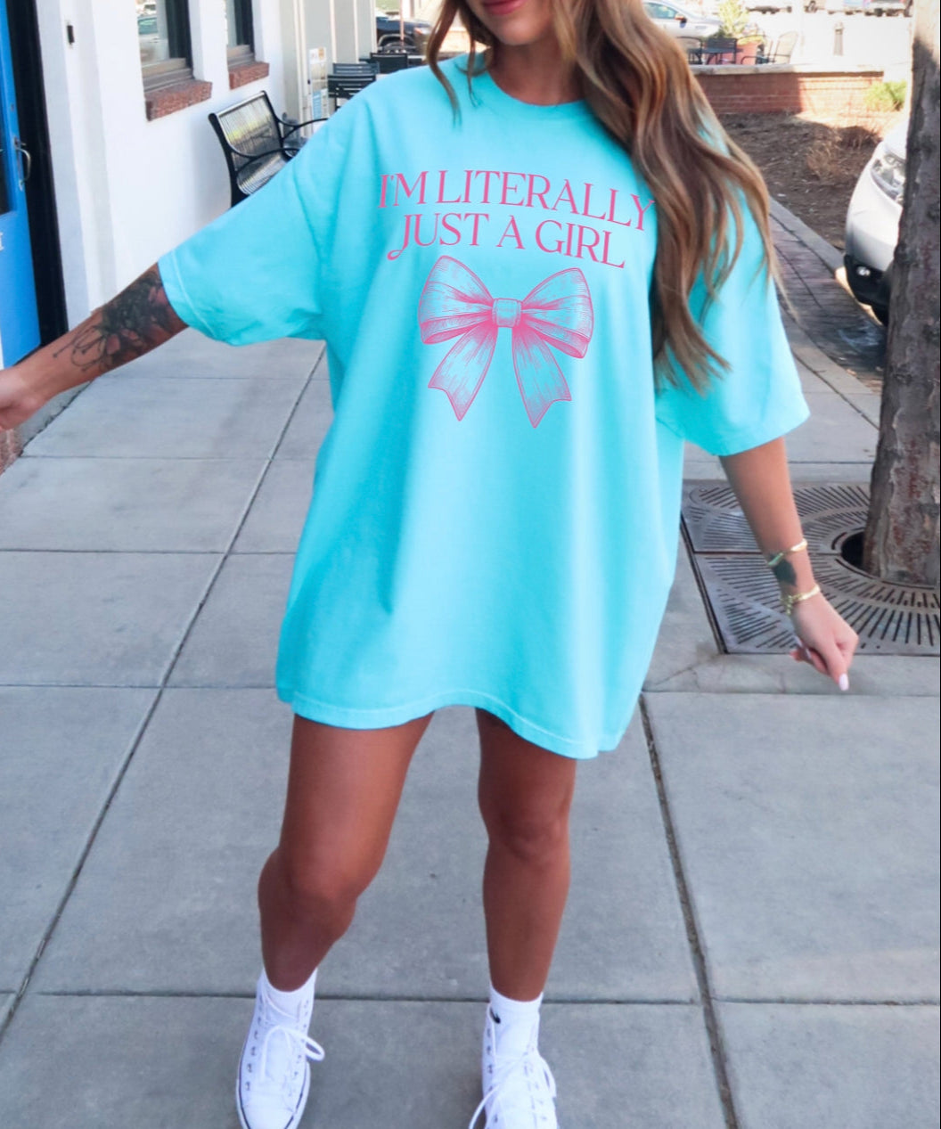 I'm Just a Girl Graphic Tee