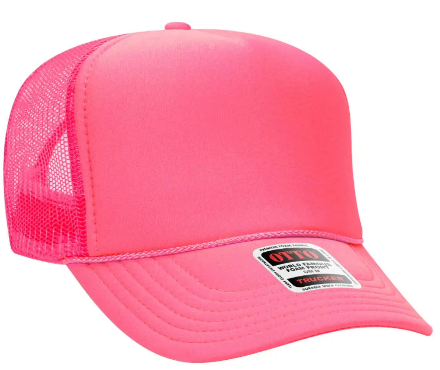 Let's Drink and Judge People Adult Otto Foam Trucker Hat