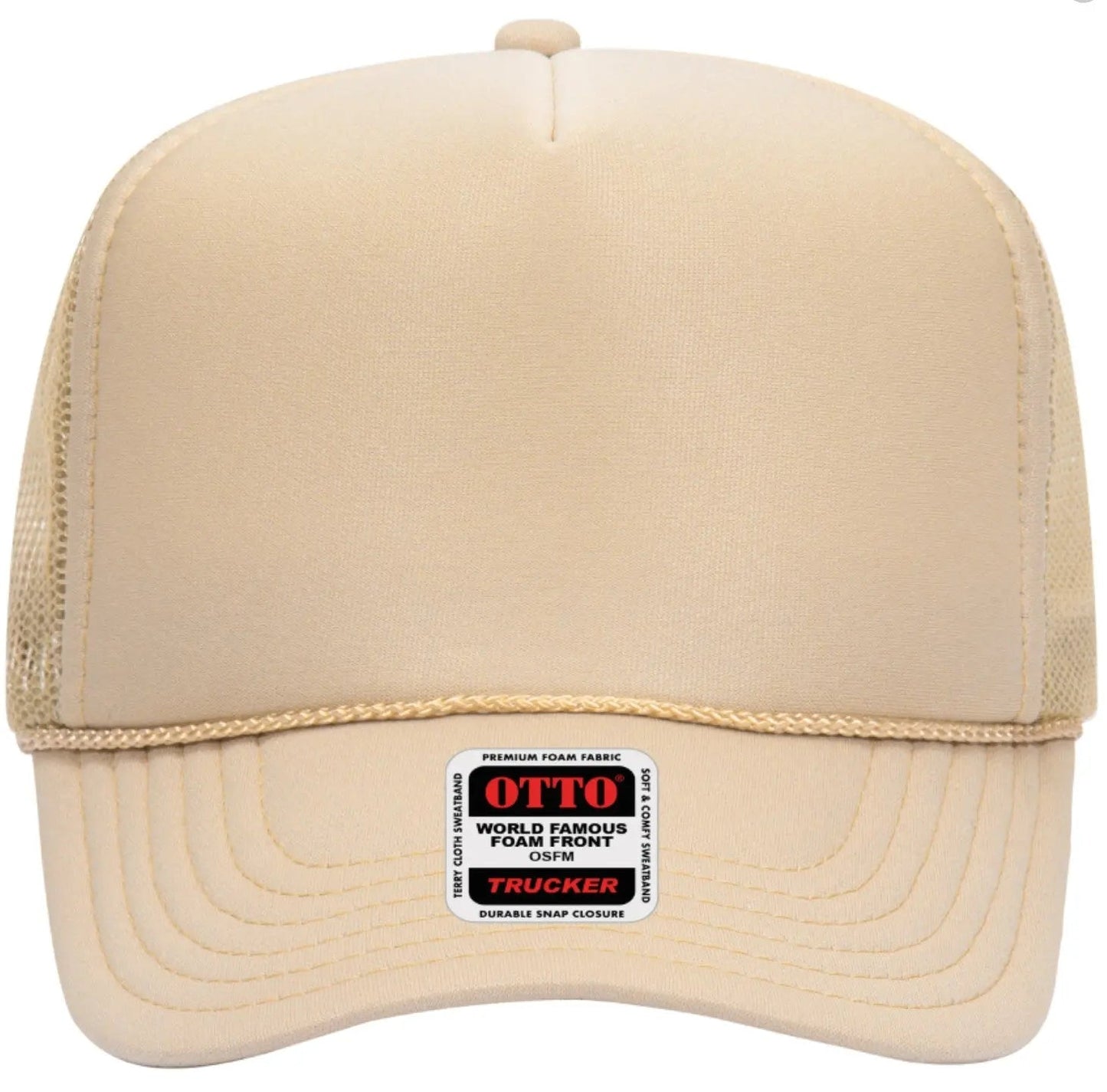 Let's Drink and Judge People Adult Otto Foam Trucker Hat